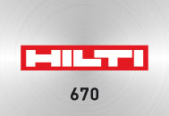 Certifikát HILTI 670